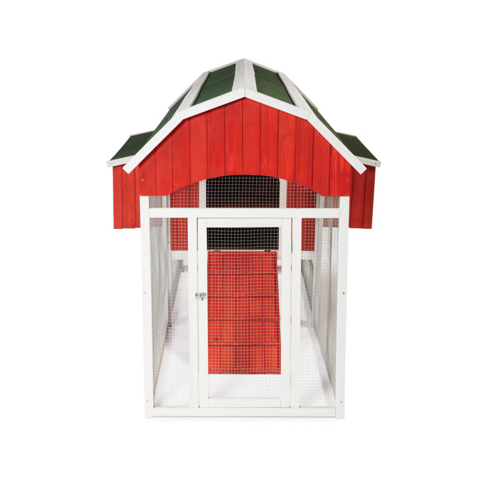 Archie & Oscar™ Hermione 33.93 Square Feet Chicken Coop with Chicken